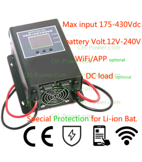 MPPT Charge Controller 55A 60/72/96/120V Isc50A